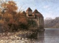 Chateau de Chillon realistischer Maler Gustave Courbet